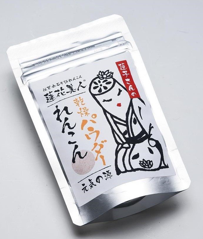 れんこんパパ 佐賀県産 乾燥れんこんパウダー 4pセット | マルハ園芸 らくうる店